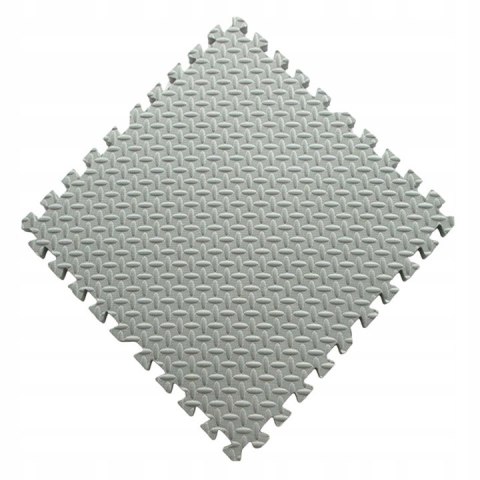 PUZZLE PIANKOWE MATA EVA 4 SZT BIAŁO SZARE EM1002BS