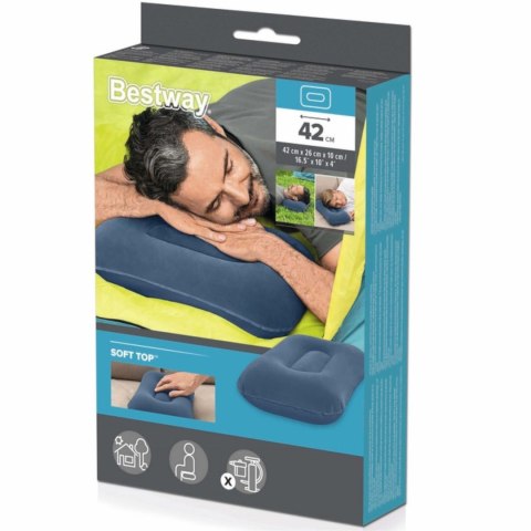 DMUCHANA PODUSZKA turystyczna podróżna zagłówek BESTWAY 67121N