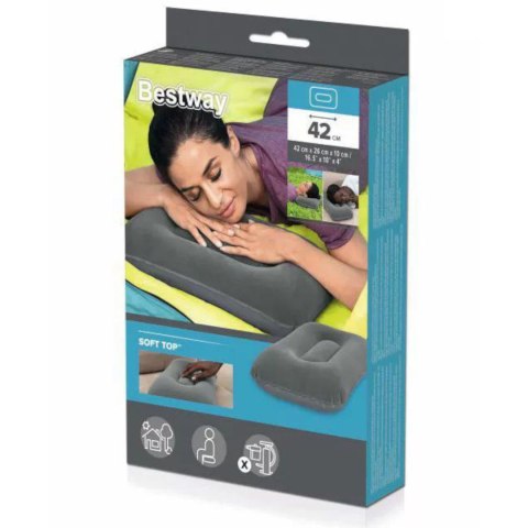 DMUCHANA PODUSZKA turystyczna podróżna zagłówek BESTWAY 67121S