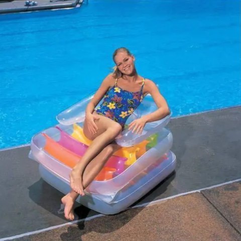 MATERAC FOTEL 2w1 DO PŁYWANIA BESTWAY 43023