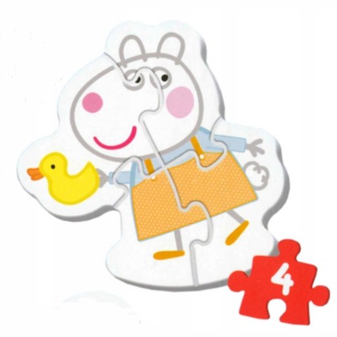 Puzzle Baby Classic Świnka Peppa Urocza Świnka Peppa TREFL 2+ 36086