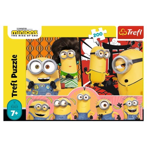 Puzzle Trefl 200 el. Minionki w akcji 13264