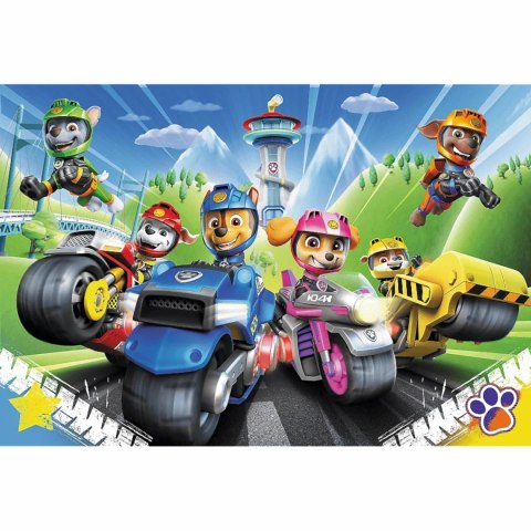 Puzzle Psi Patrol 100el. 100 elementów Ekipa Na Motorach Trefl 16430