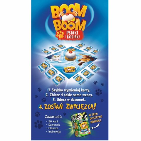 Trefl Gra Rodzinna Boom Boom Psiaki i Kociaki 01909
