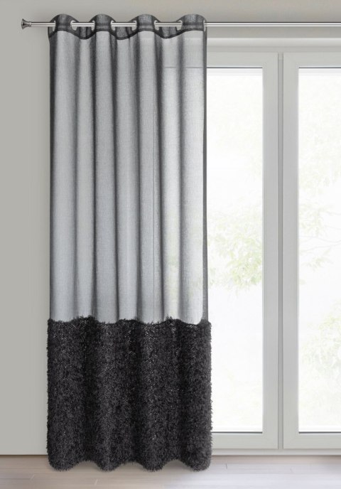 FIRANA GOTOWA MARION 140 X 250 CM CZARNY