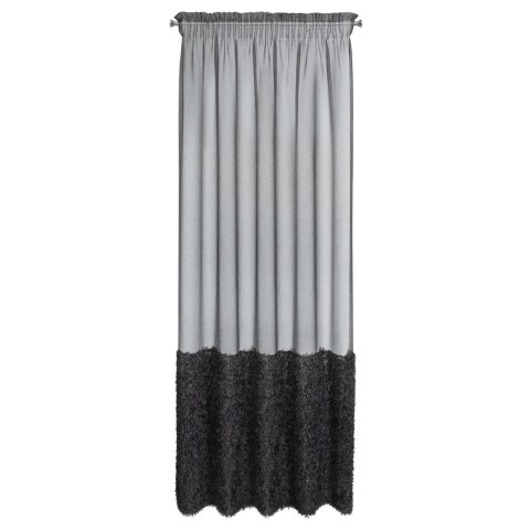FIRANA GOTOWA MARION NA TAŚMIE 140 X 270 CM CZARNY